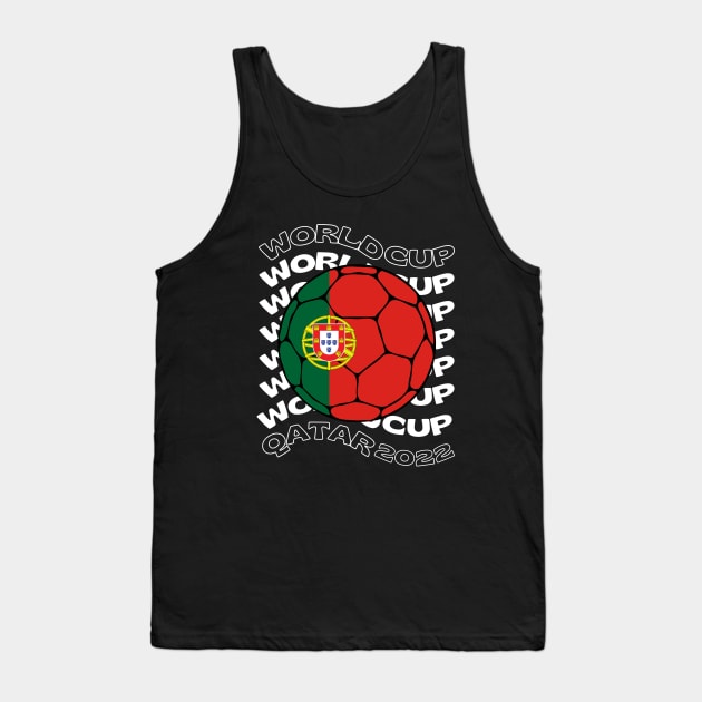 Portugal World Cup 2022 Tank Top by footballomatic